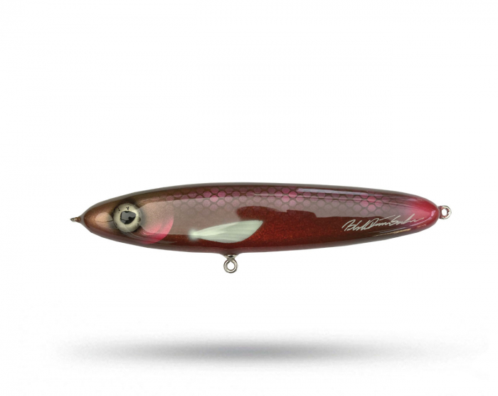 Black River Sweden Jerk - MotorOil Hot Tail i gruppen Fiskedrag / Jerkbaits hos Örebro Fiske & Outdoor AB (BRS-Motor Hot)